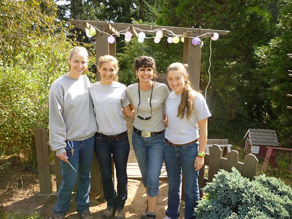 Stephanie Rickerts with Three Gray Shirts